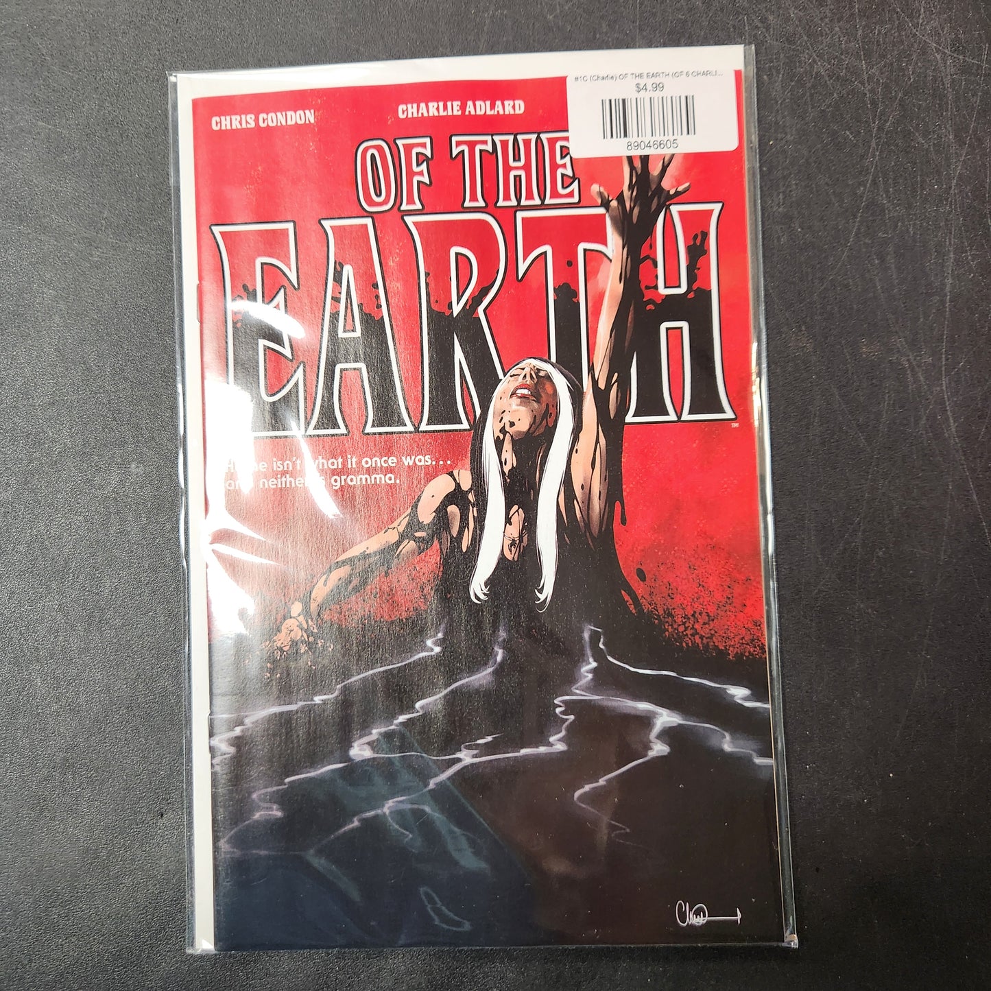 #1C (Charlie) OF THE EARTH (OF 6 CHARLIE ADLARD HOMAGE VAR MR)