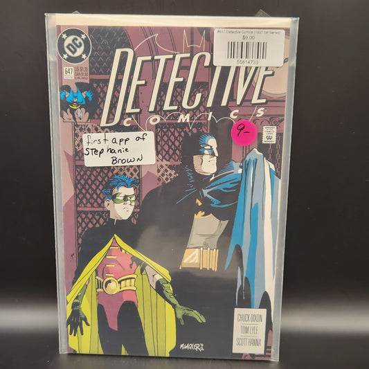 #647 Detective Comics (1937 1st Series)