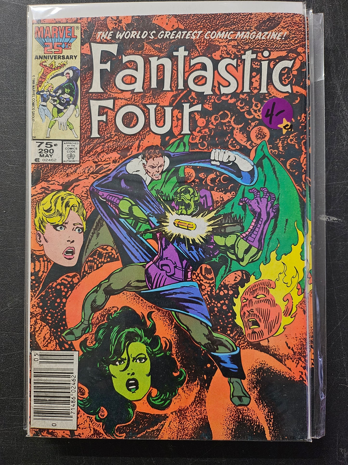 101.110 Fantastic Four – #290 – v1 (1961–1995)