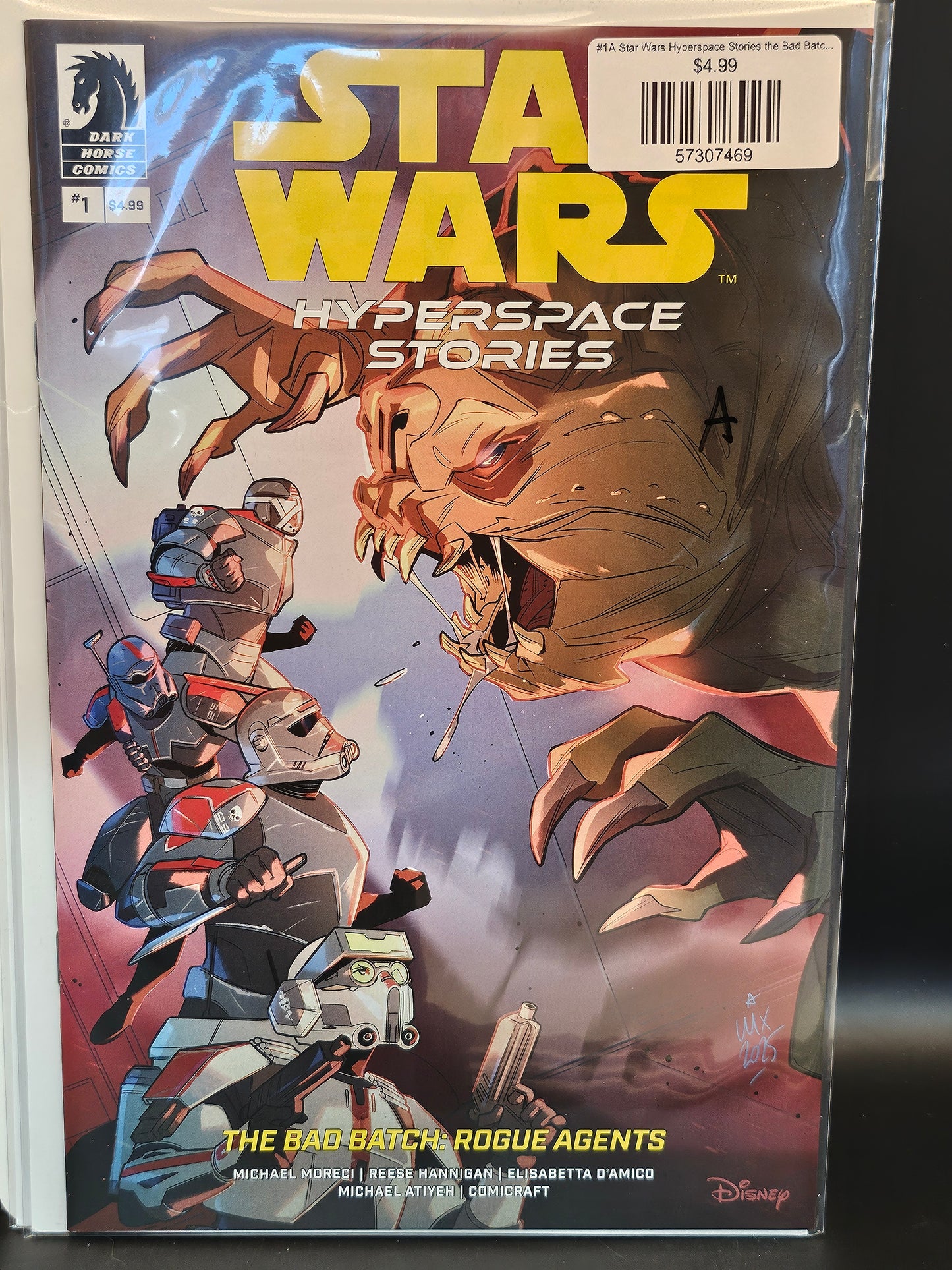#1A Star Wars Hyperspace Stories the Bad Batch Rogue Agents (2025 Dark Horse)