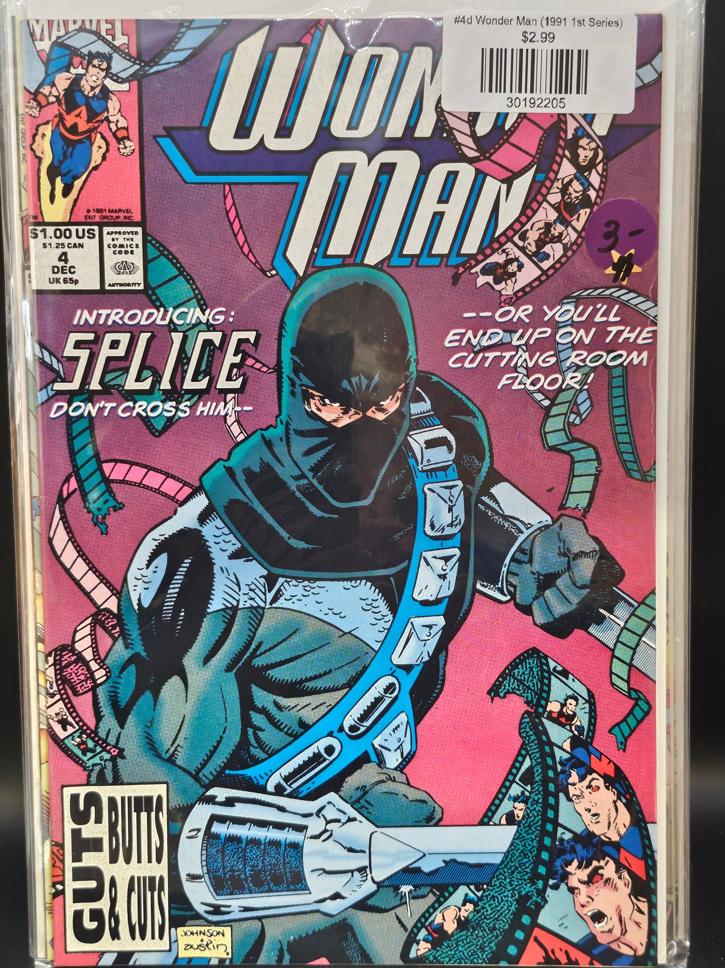 #4d Wonder Man (1991 1st Series)