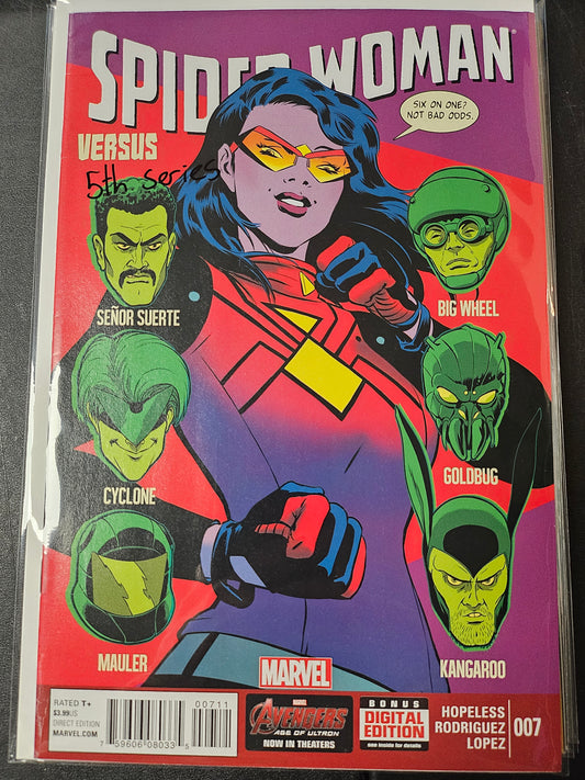 #7 Spider-Woman (2014 Marvel 5th Series)