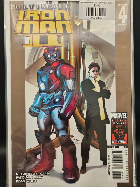 #4 Ultimate Iron Man II (2007 2nd Series)