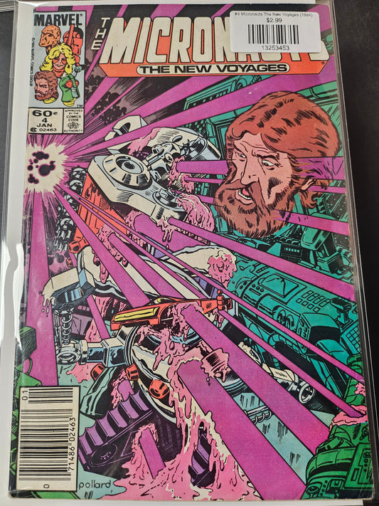 #4 Micronauts The New Voyages (1984)