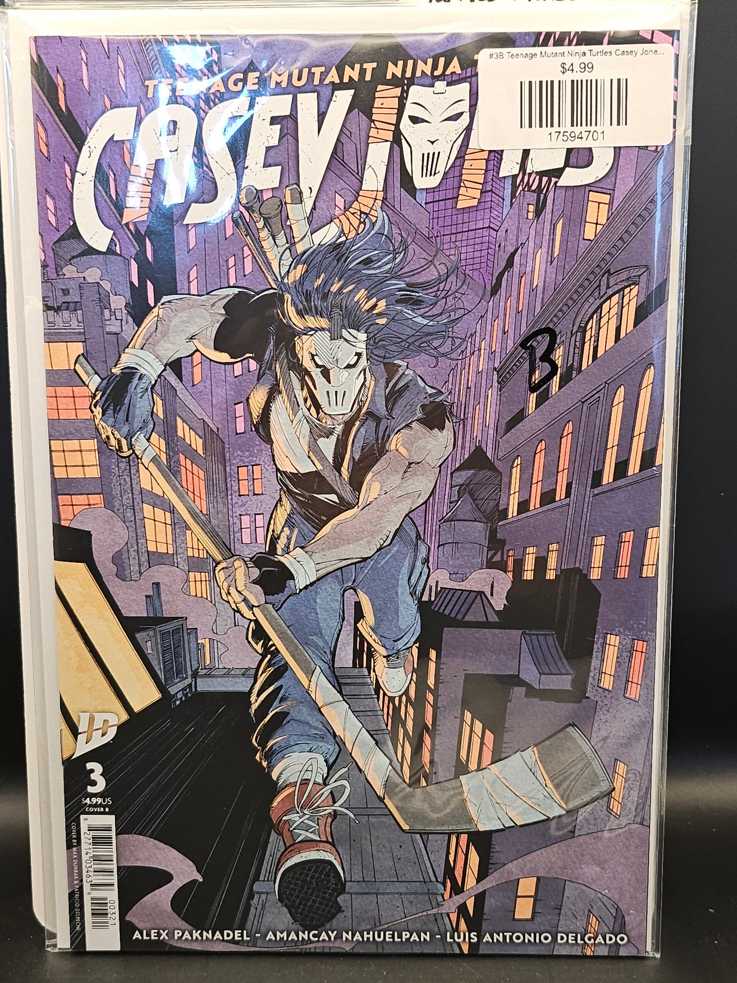 #3B Teenage Mutant Ninja Turtles Casey Jones (2025 IDW)