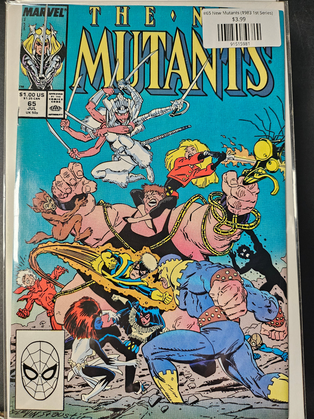#65 New Mutants (1983 1st Series)