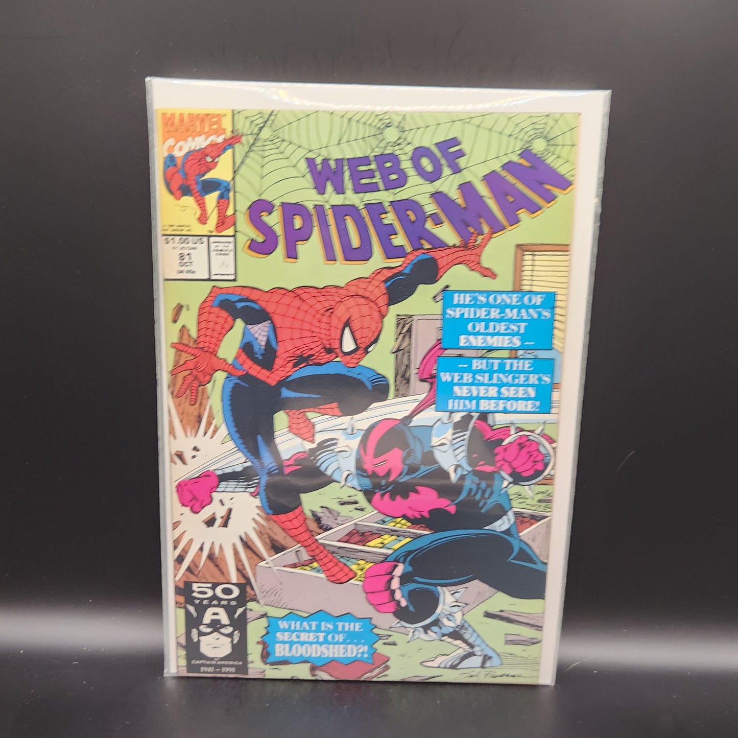 #81D Web of Spider-Man (1985 1st Series)