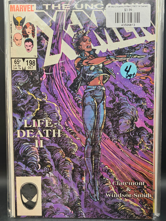 #198d Uncanny X-Men (1963 1st Series)