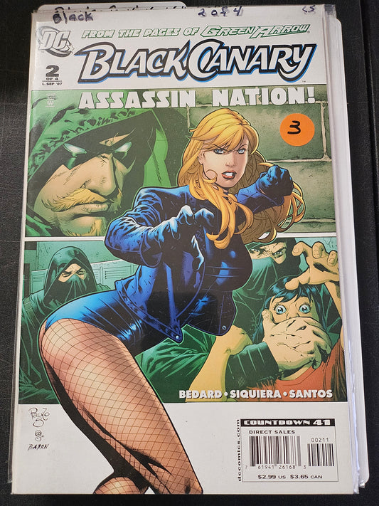 Black Canary – DC Comics – (2007) – Volume 3 – Limited Series - #2 of 4