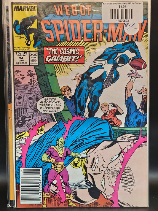 #34n Web of Spider-Man (1985 1st Series)