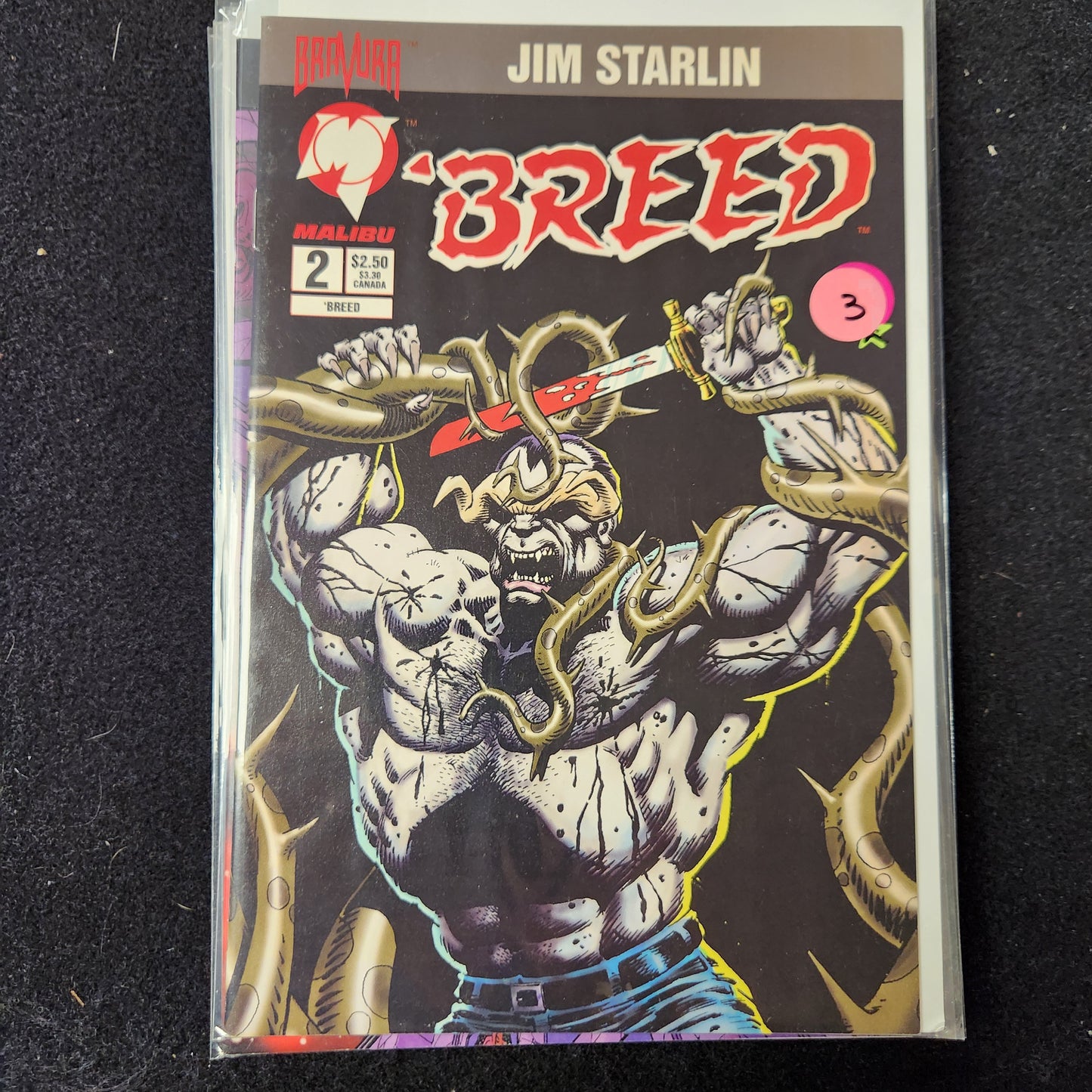 Breed – Malibu Comics / Bravura – (1994) – Volume 1 – Limited Series - #2 of 6