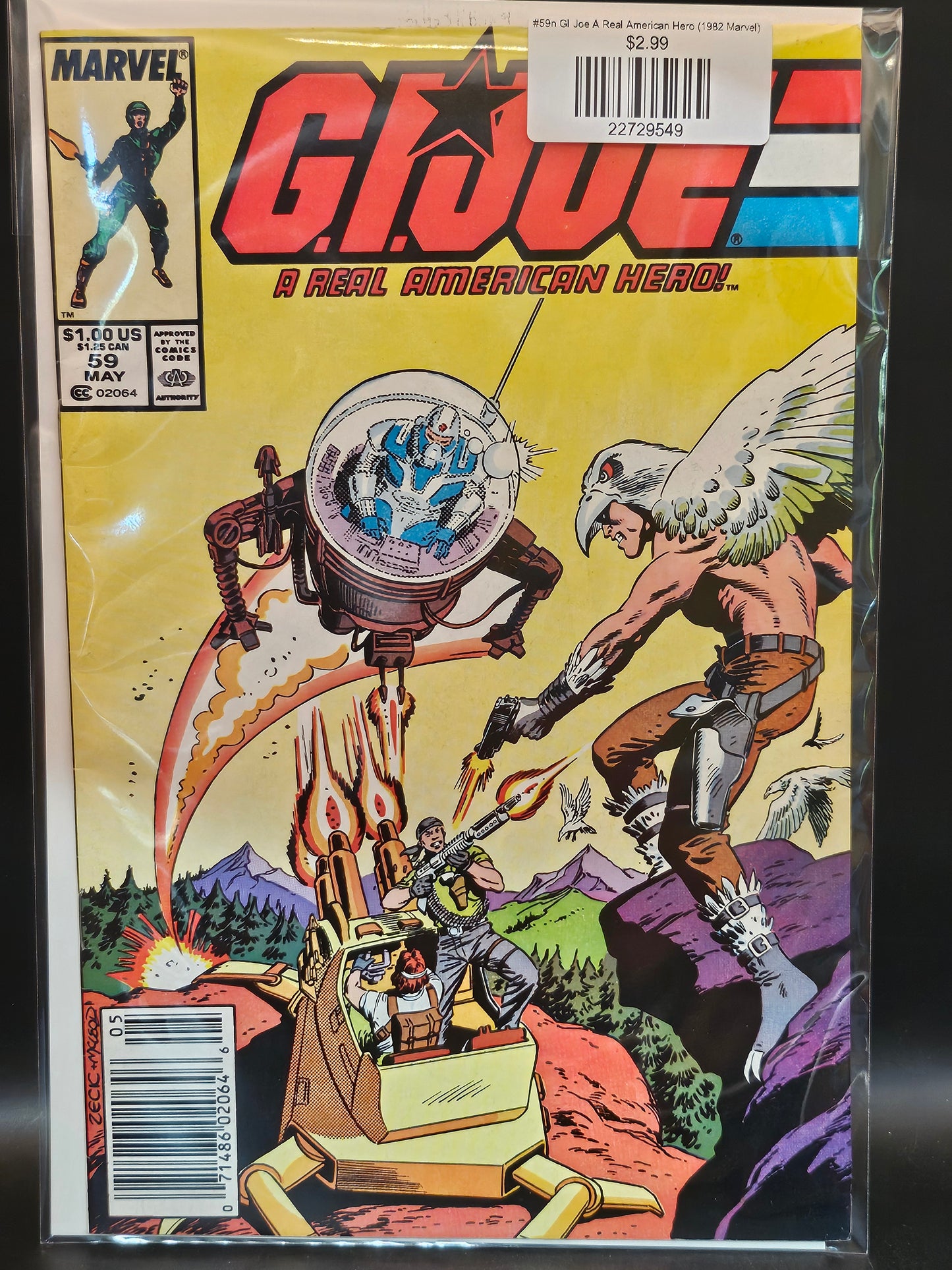 #59n GI Joe A Real American Hero (1982 Marvel)