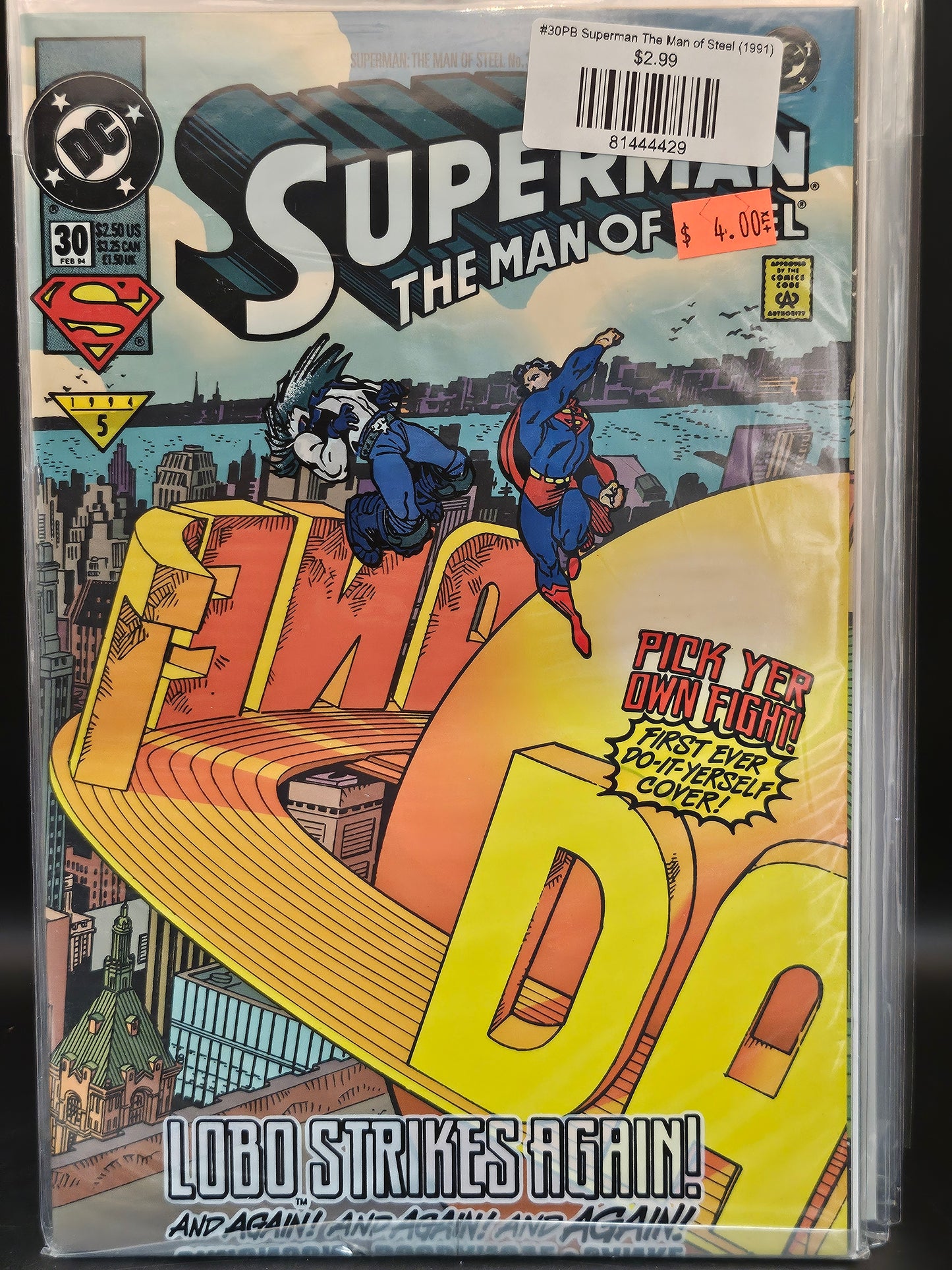 #30PB Superman The Man of Steel (1991)