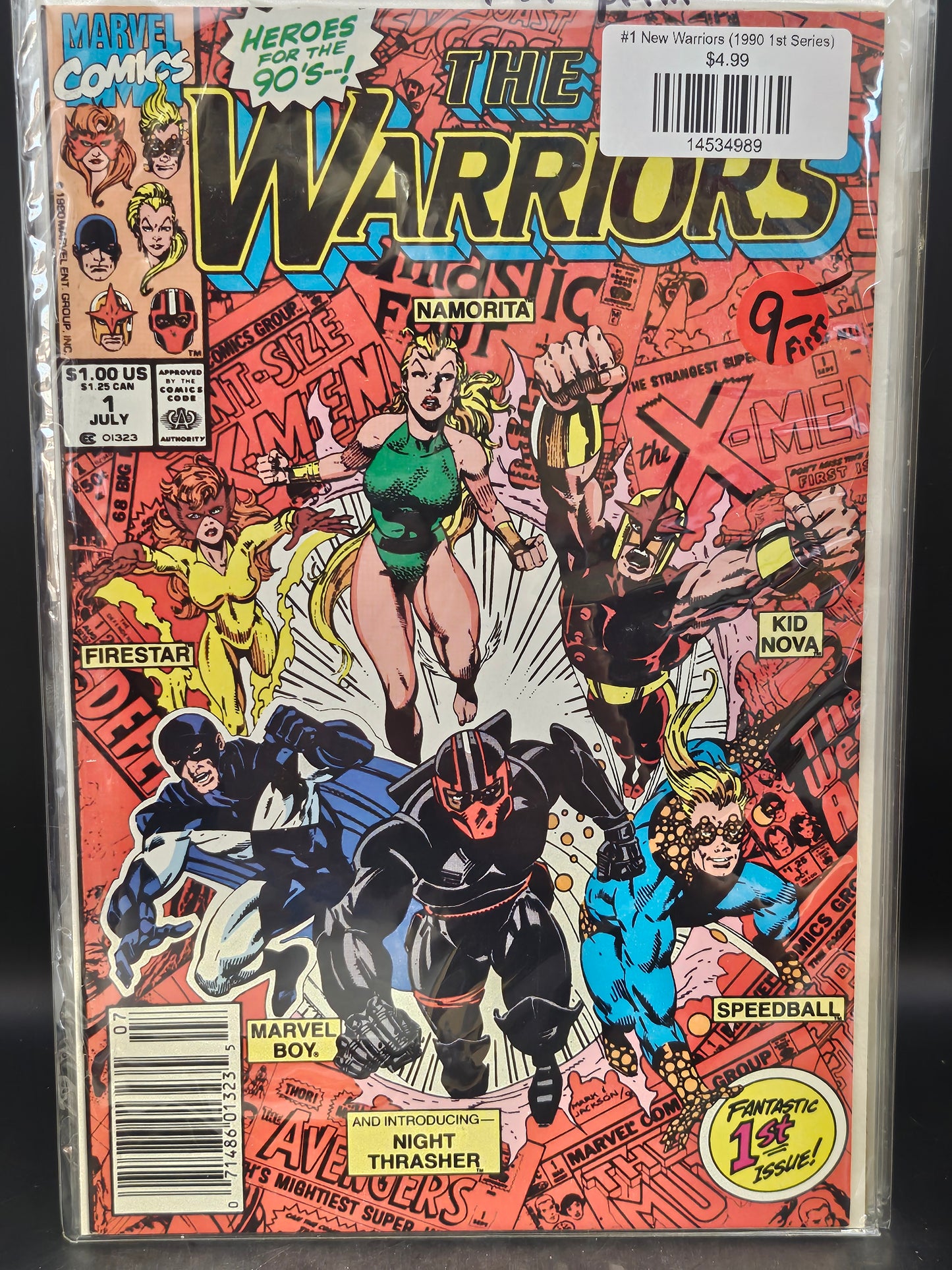 #1 New Warriors (1990 1st Series)