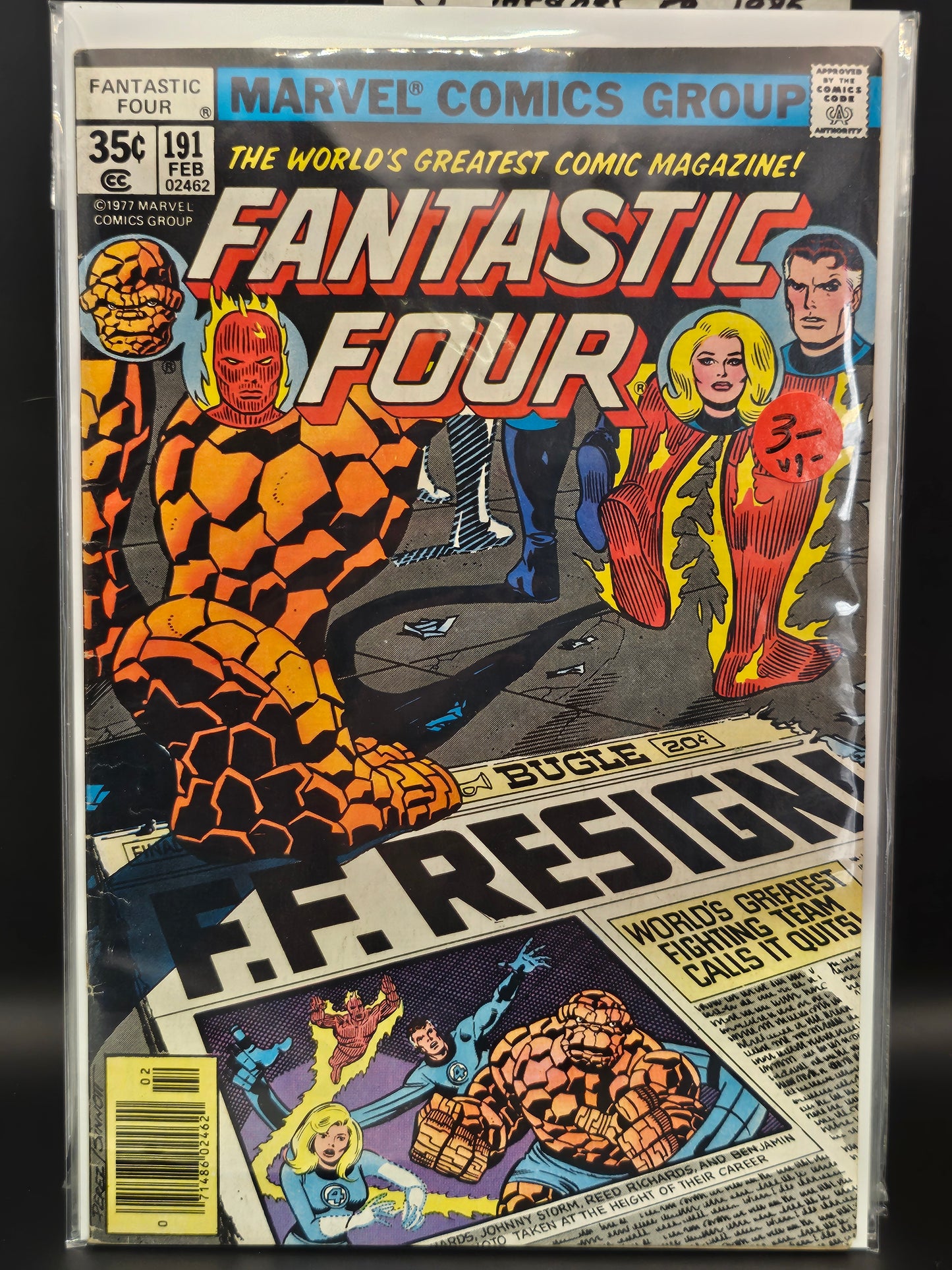 #191 - Fantastic Four (1961 1st Series)
