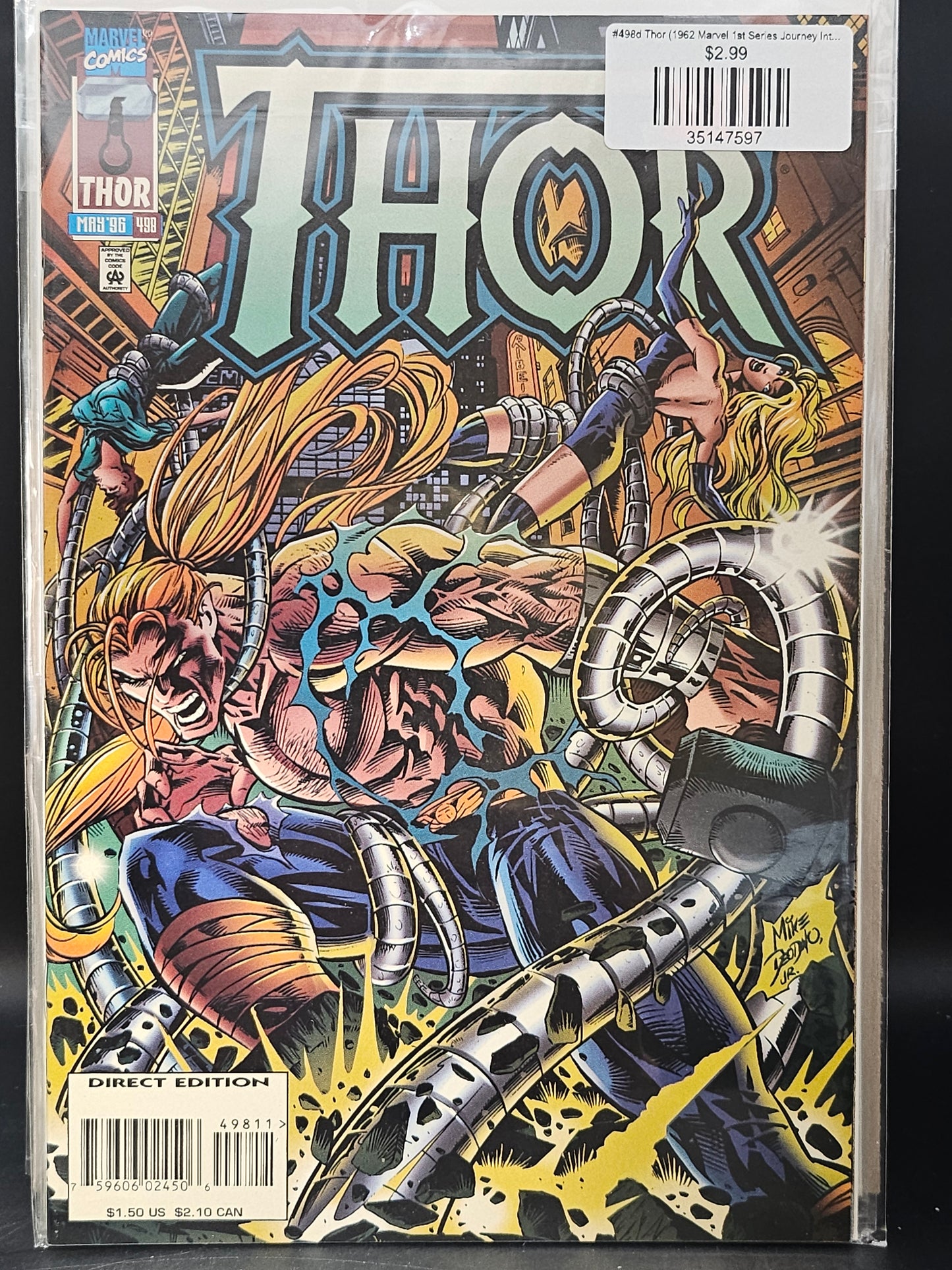 #498d Thor (1962 Marvel 1st Series Journey Into Mystery)