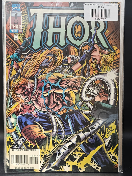 #498d Thor (1962 Marvel 1st Series Journey Into Mystery)