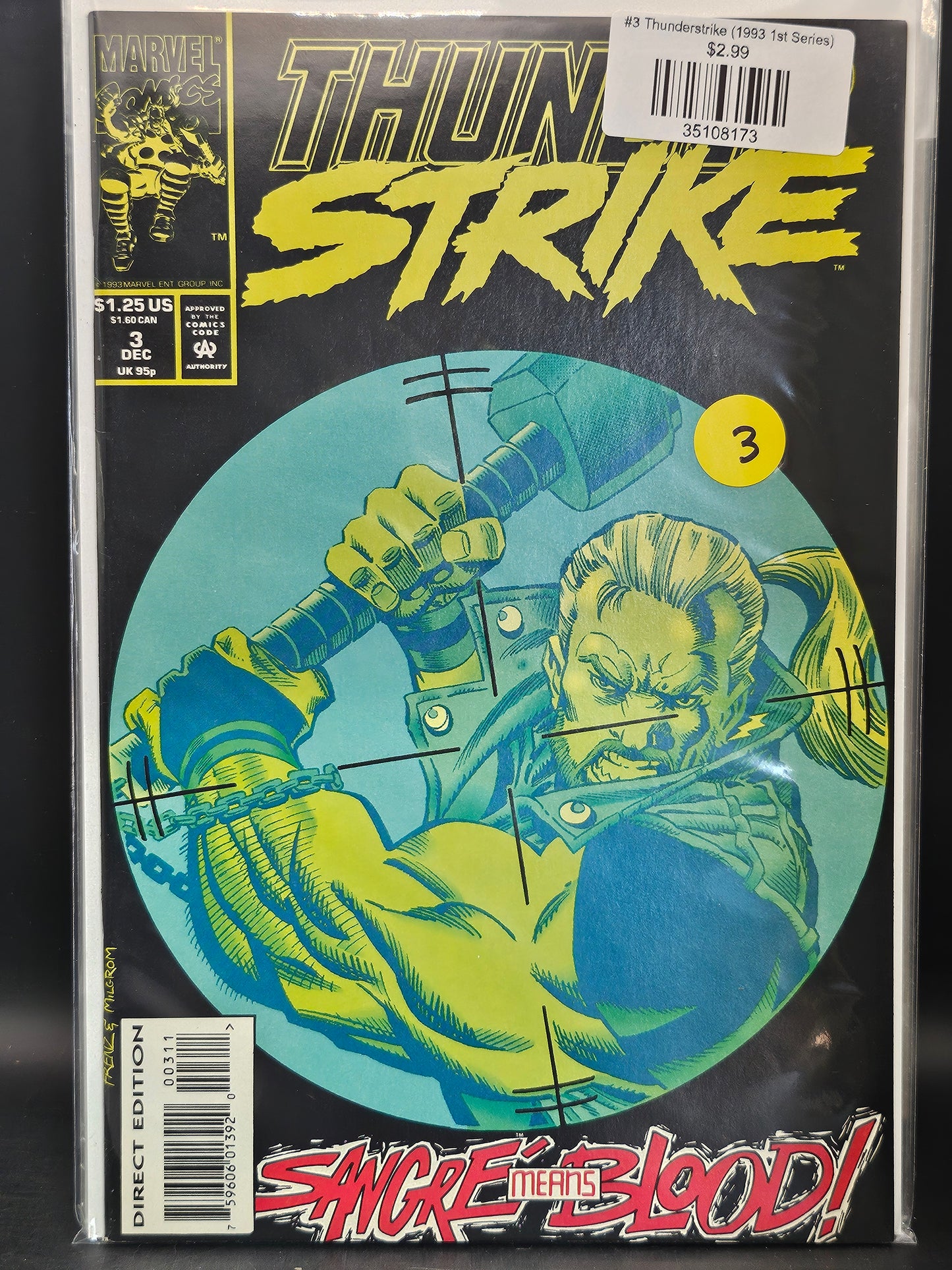 #3 Thunderstrike (1993 1st Series)