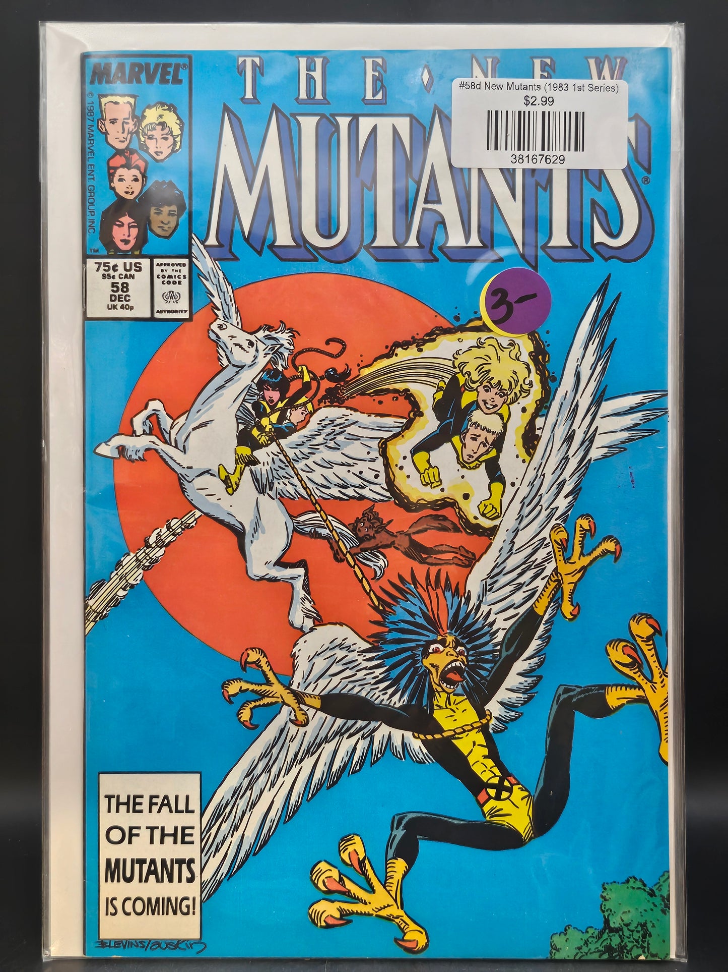 #58d New Mutants (1983 1st Series)