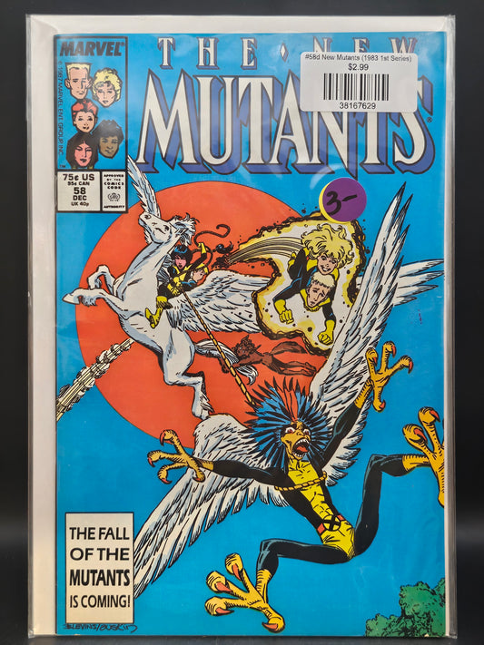 #58d New Mutants (1983 1st Series)