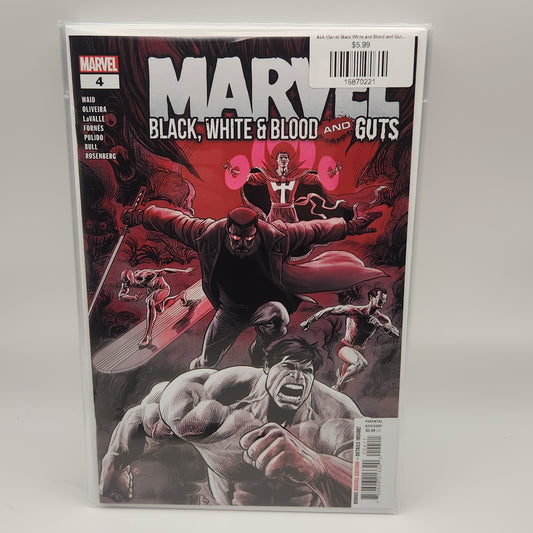 #4A Marvel Black White and Blood and Guts (2025 Marvel)