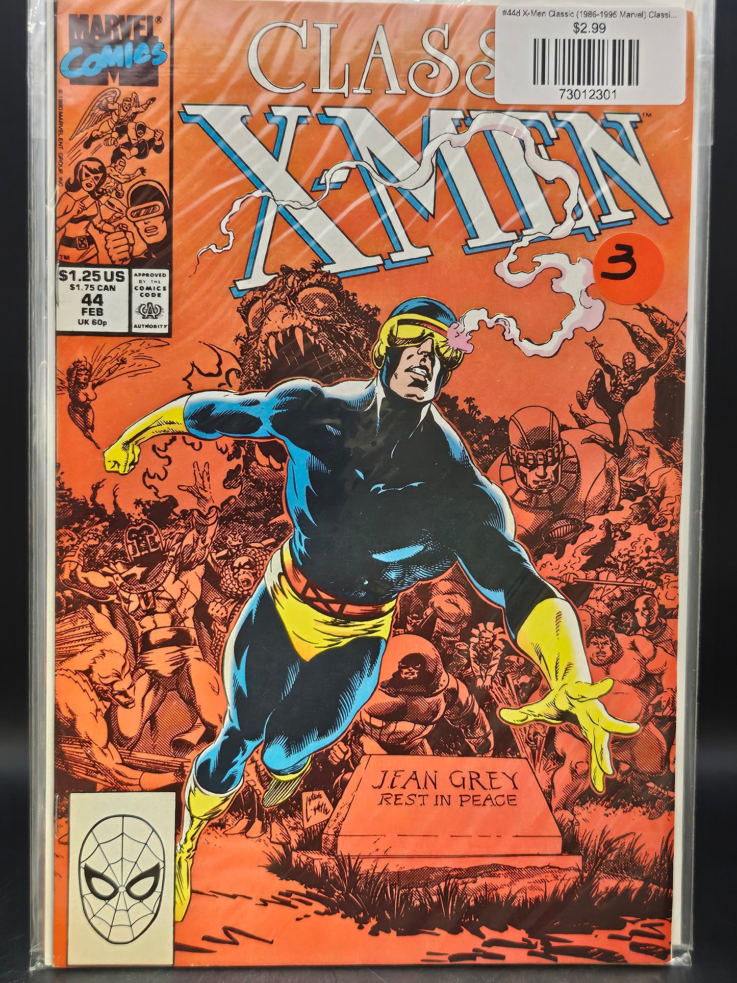 #44d X-Men Classic (1986-1995 Marvel) Classic X-Men