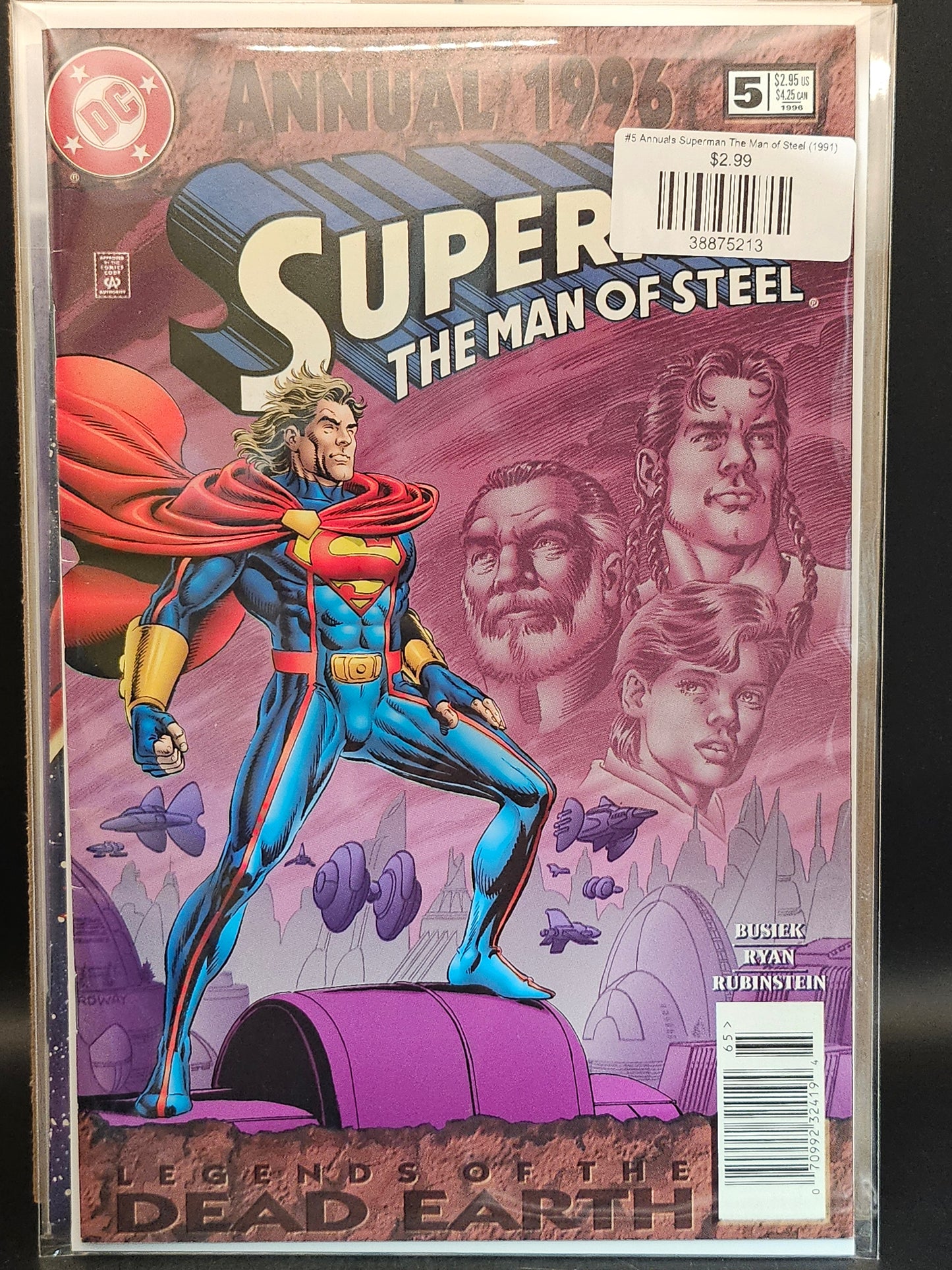 #5 Annuals Superman The Man of Steel (1991)