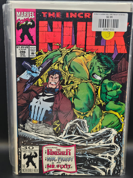 #396d Incredible Hulk (1962 Marvel 1st Series)