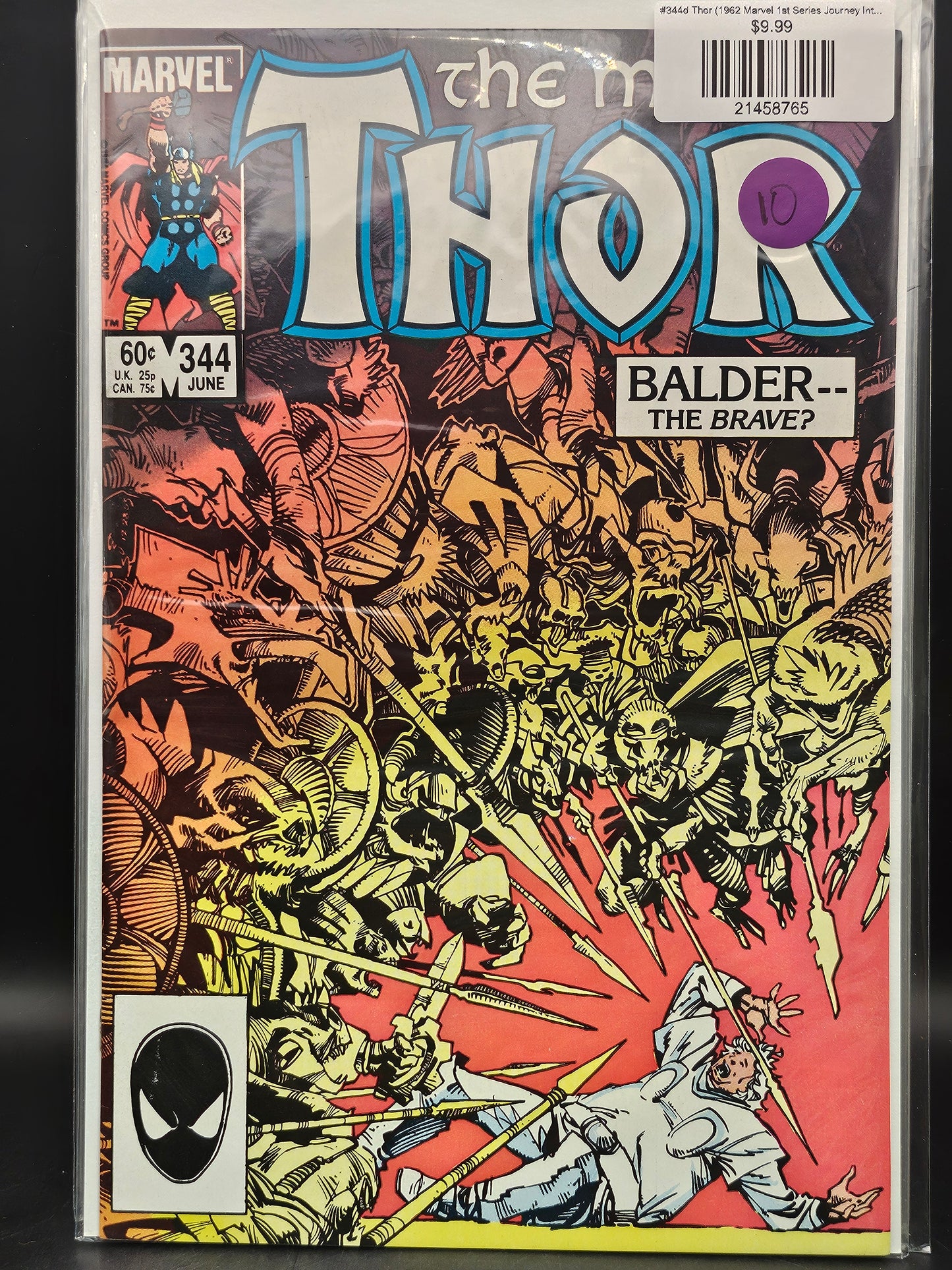 #344d Thor (1962 Marvel 1st Series Journey Into Mystery)