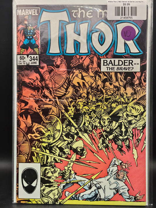 #344d Thor (1962 Marvel 1st Series Journey Into Mystery)
