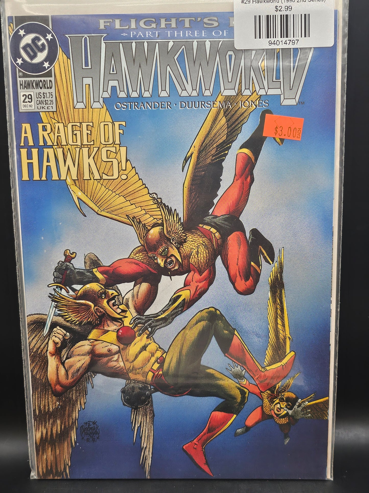 #29 Hawkworld (1990 2nd Series)