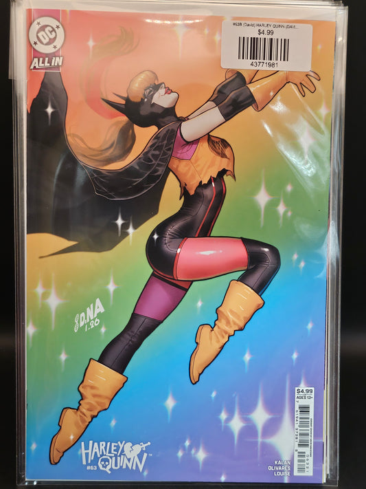 #63B (David) HARLEY QUINN (DAVID NAKAYAMA CARD STOCK VAR)