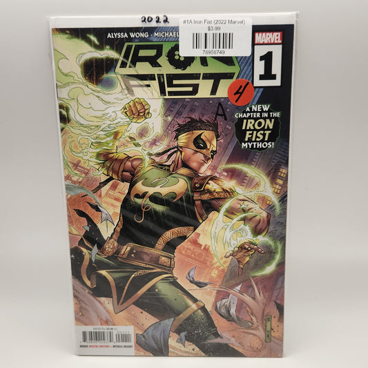 #1A Iron Fist (2022 Marvel)
