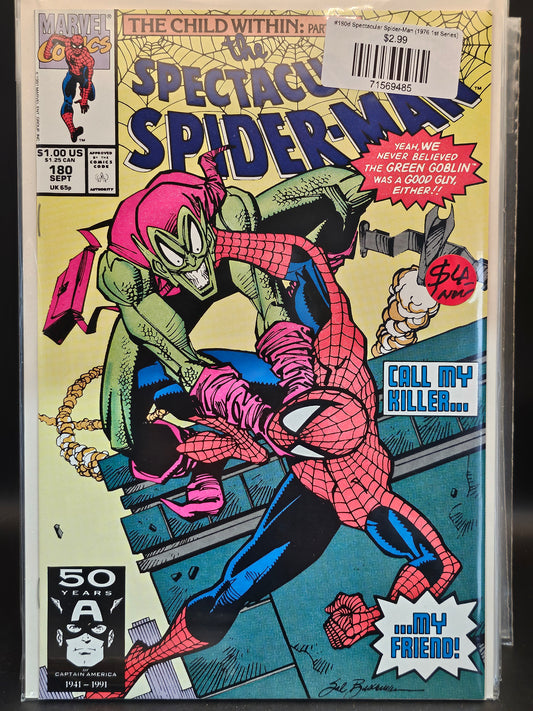 #180d Spectacular Spider-Man (1976 1st Series)