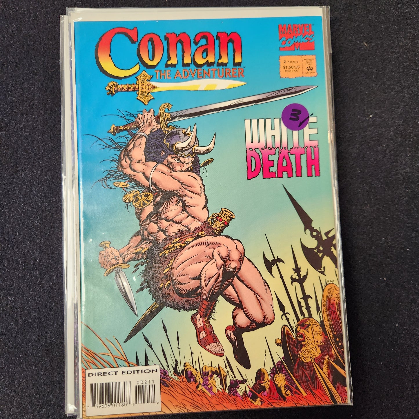 Conan the Adventurer – Marvel Comics – 1994–1995 – Volume 1 – Ongoing Series – #2