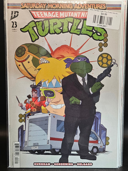 #23A Teenage Mutant Ninja Turtles Saturday Morning Adventures (2023 IDW)