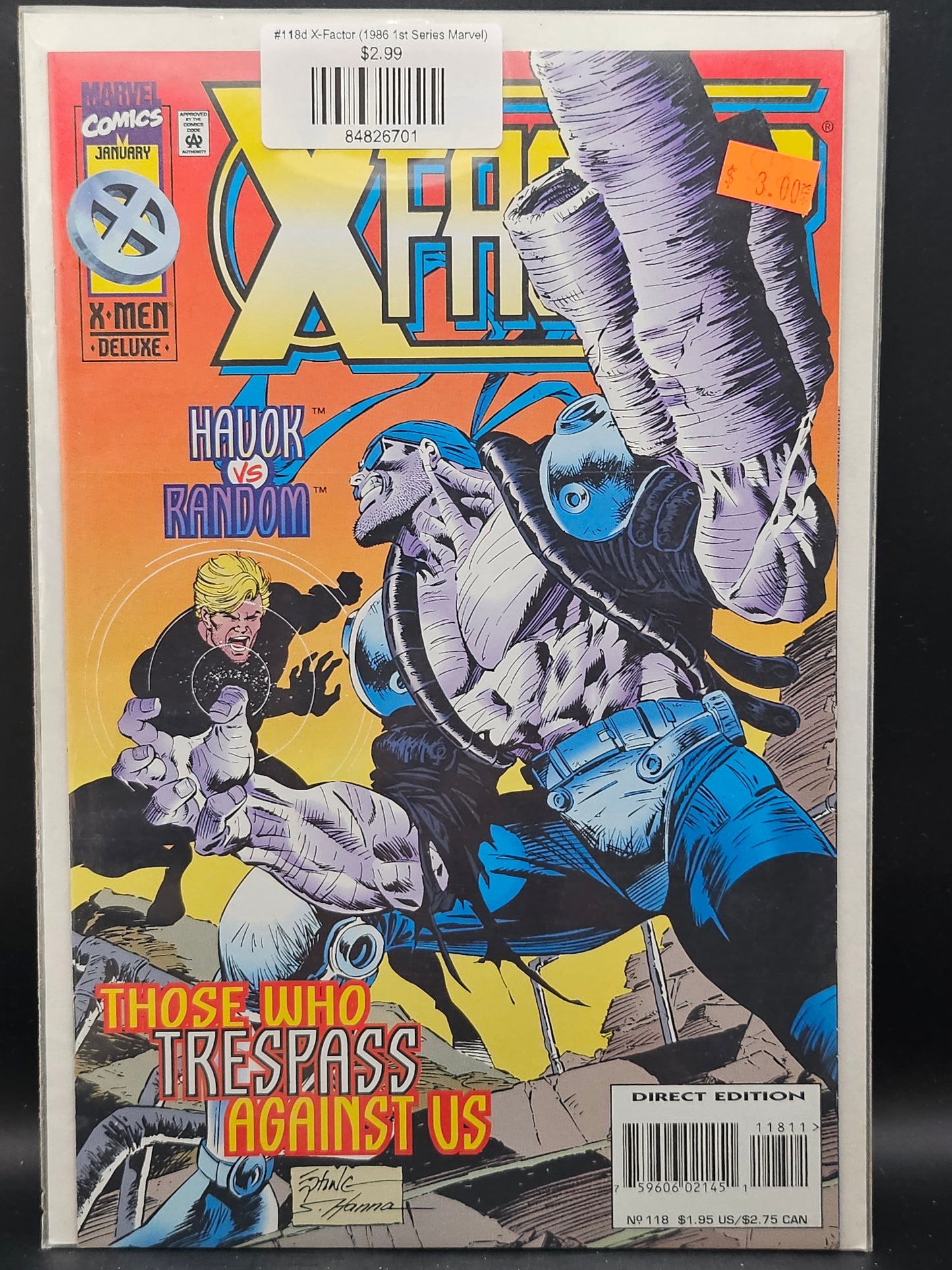 #118d X-Factor (1986 1st Series Marvel)