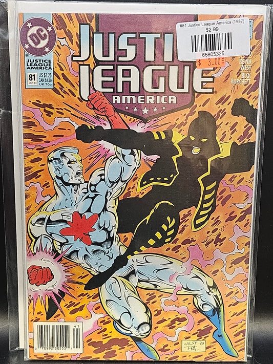 #81 Justice League America (1987)
