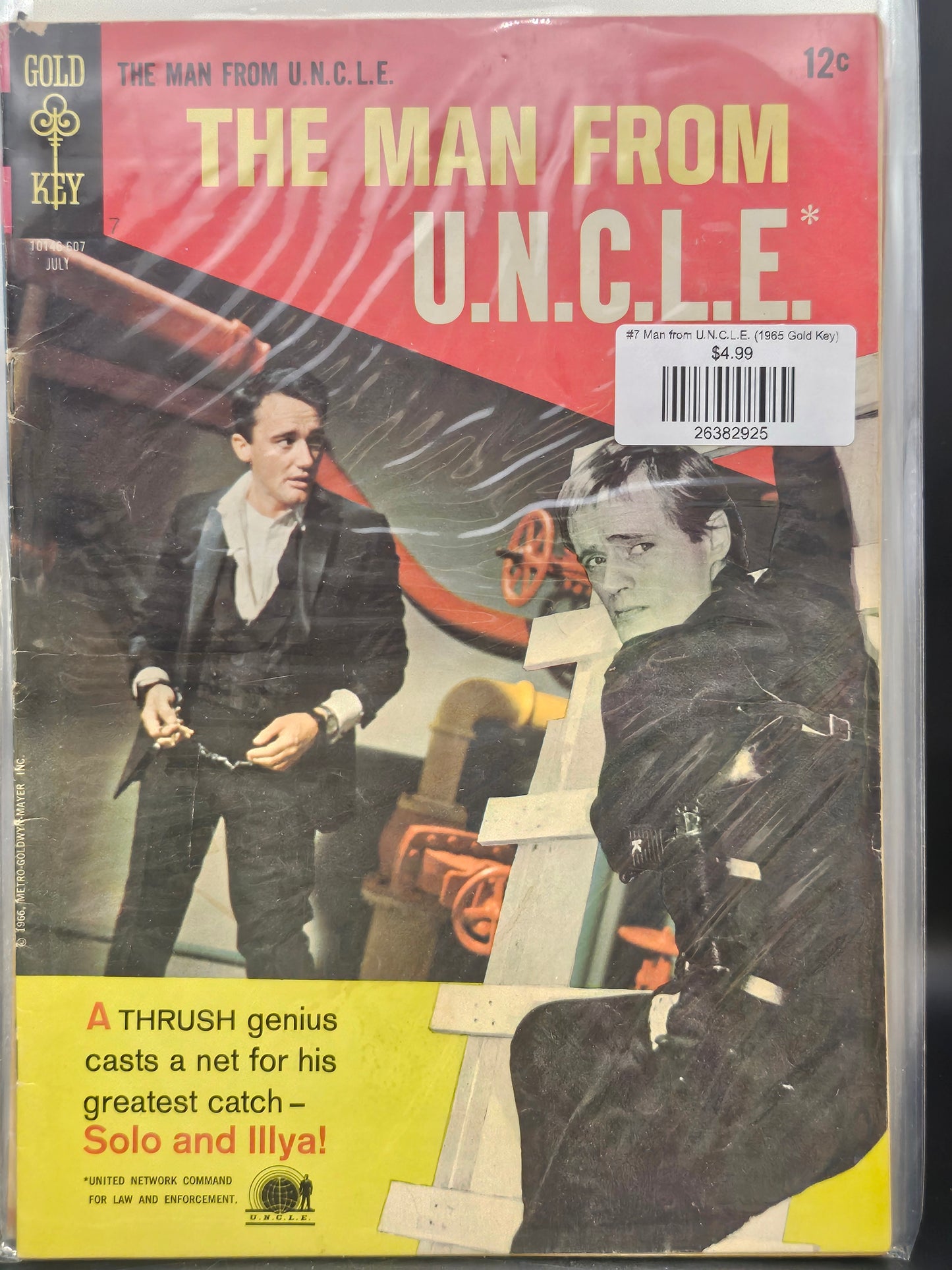 #7 Man from U.N.C.L.E. (1965 Gold Key)