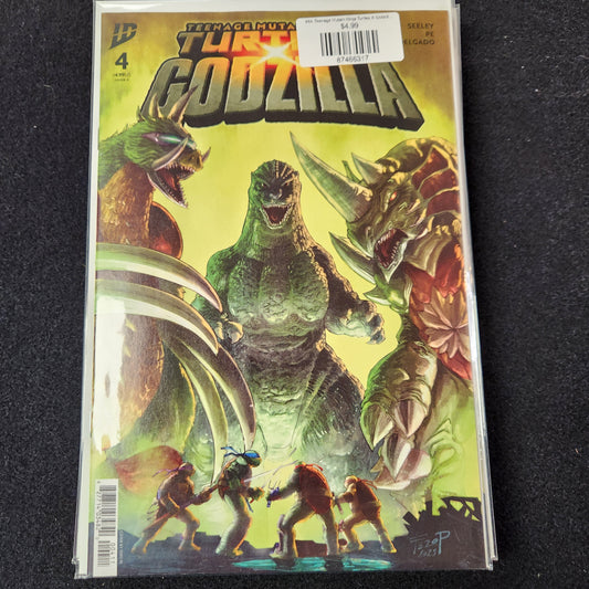 #4A Teenage Mutant Ninja Turtles X Godzilla (2025 IDW)