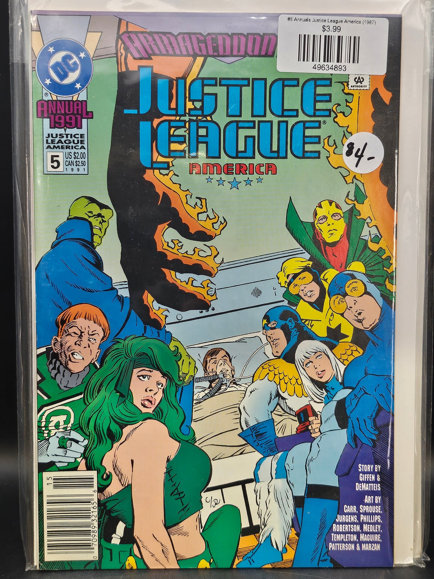 #5 Annuals Justice League America (1987)