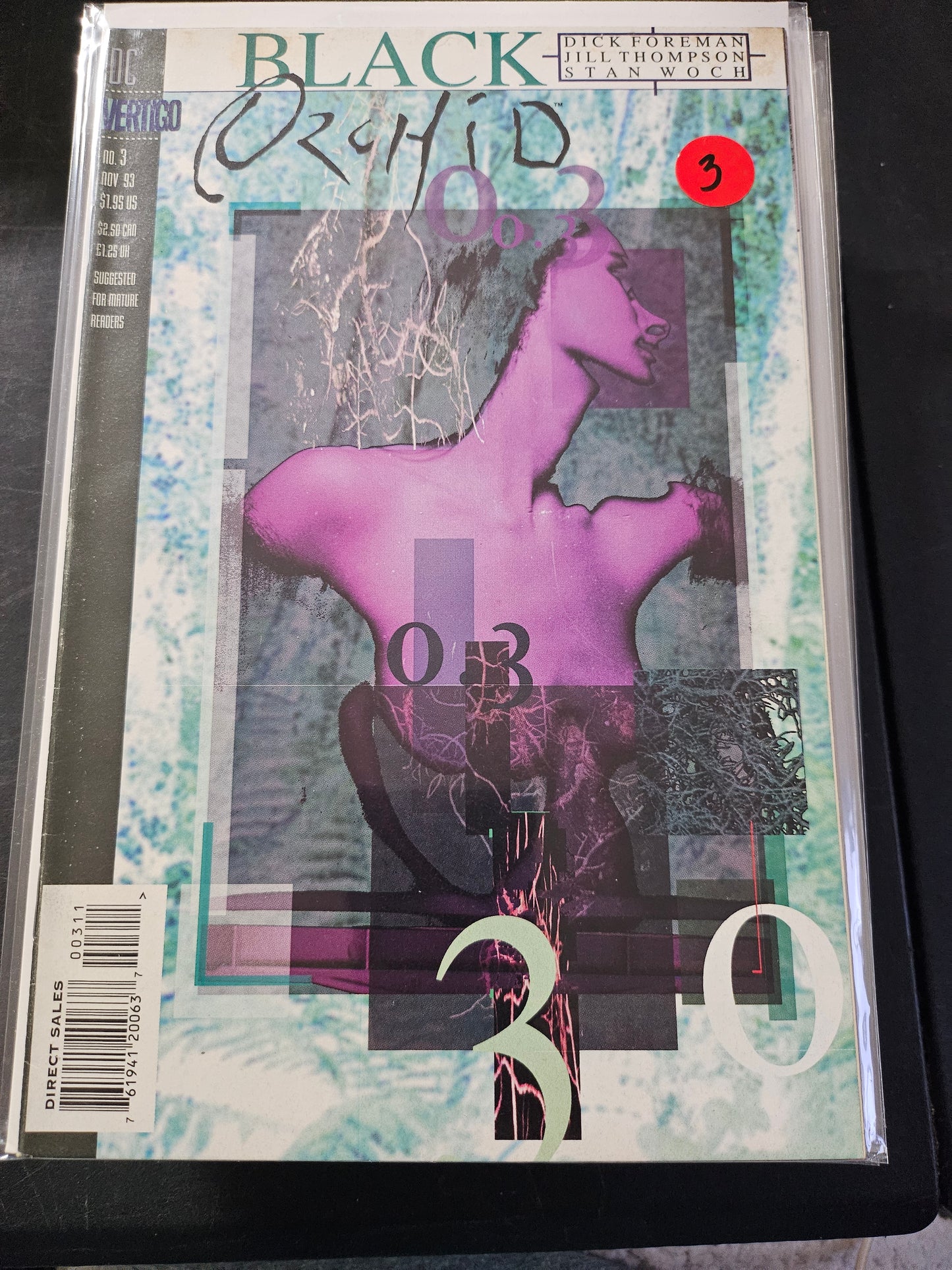 Black Orchid – DC Comics / Vertigo – (1993–1995) – Volume 2 – #3