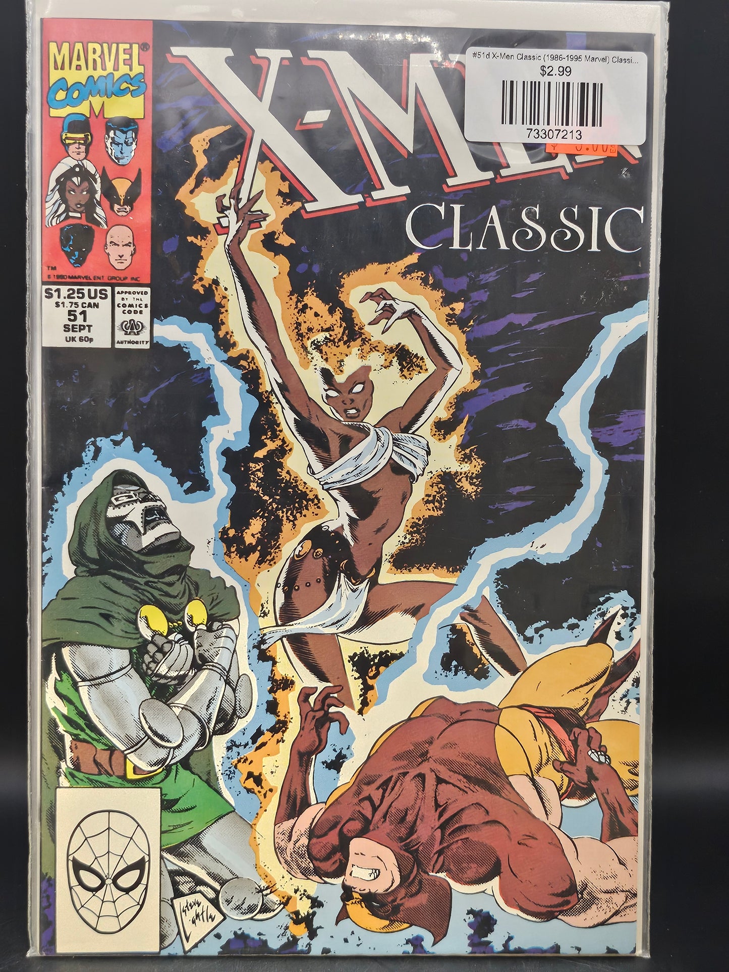 #51d X-Men Classic (1986-1995 Marvel) Classic X-Men