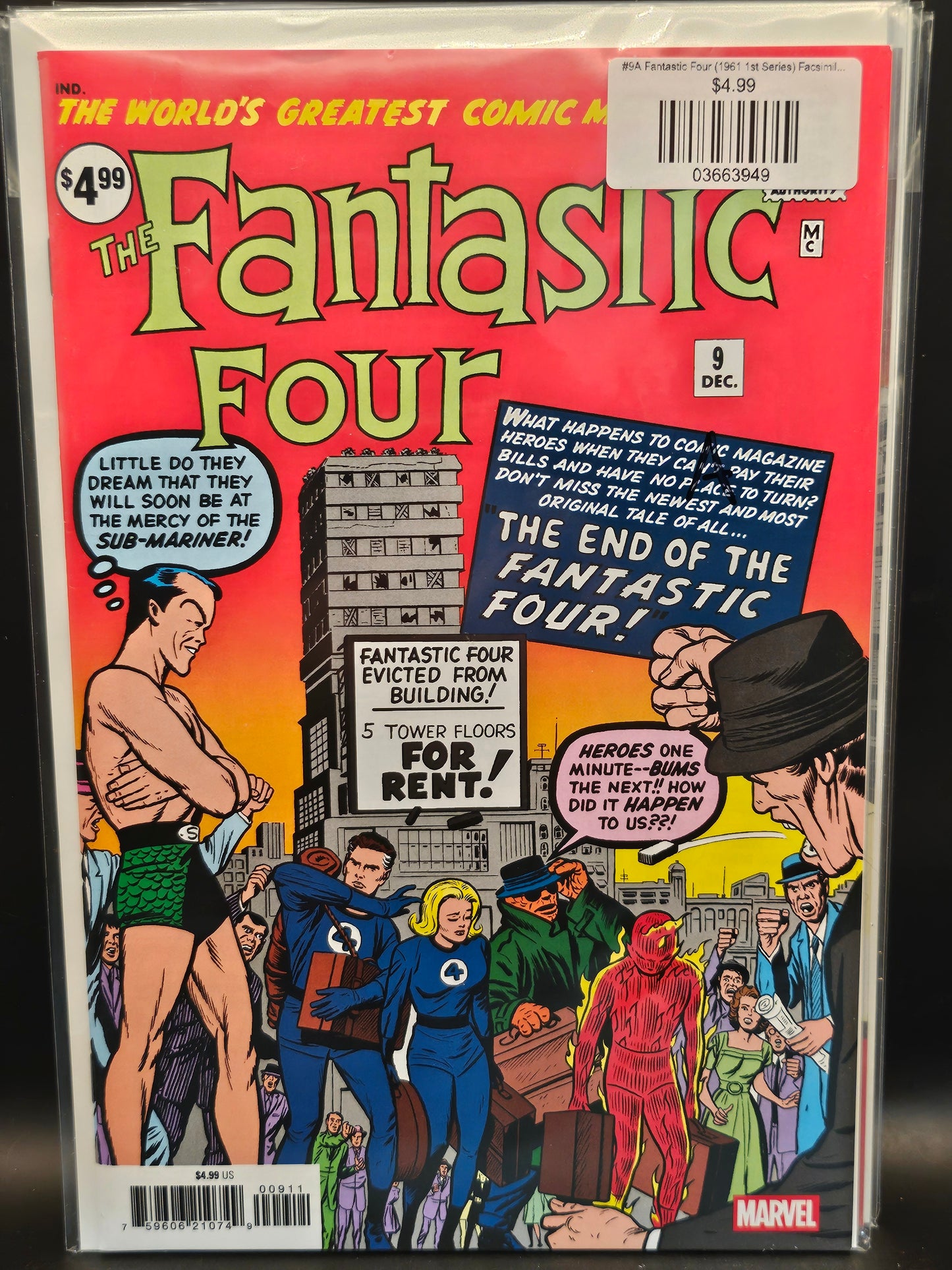 #9A Fantastic Four (1961 1st Series) Facsimile Edition
