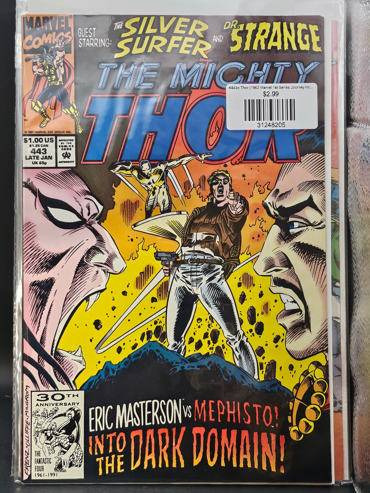 #443d Thor (1962 Marvel 1st Series Journey Into Mystery)
