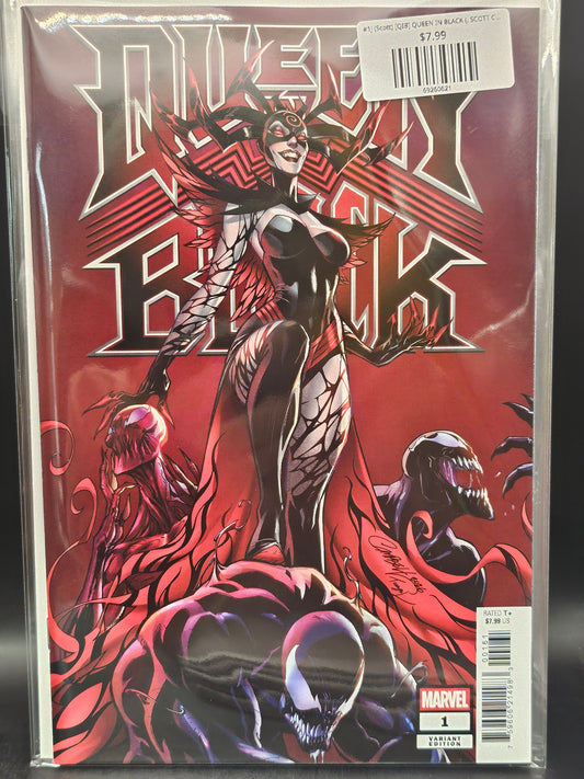 #1J (Scott) [QIB] QUEEN IN BLACK (. SCOTT CAMPBELL VARIANT)
