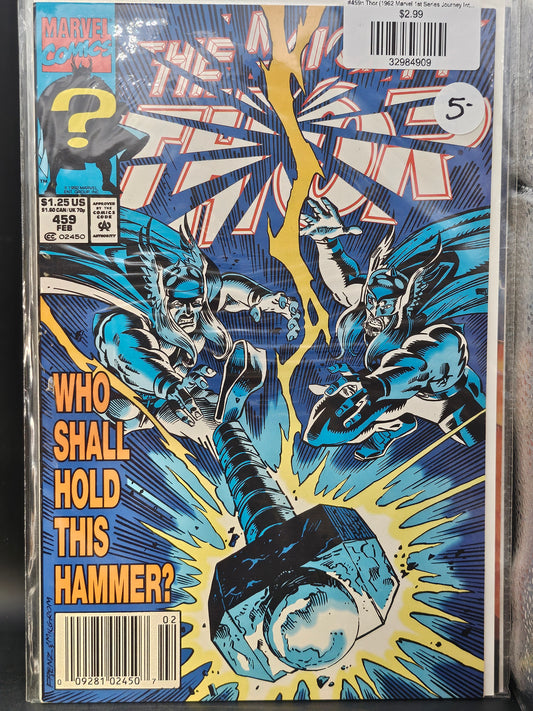 #459n Thor (1962 Marvel 1st Series Journey Into Mystery)
