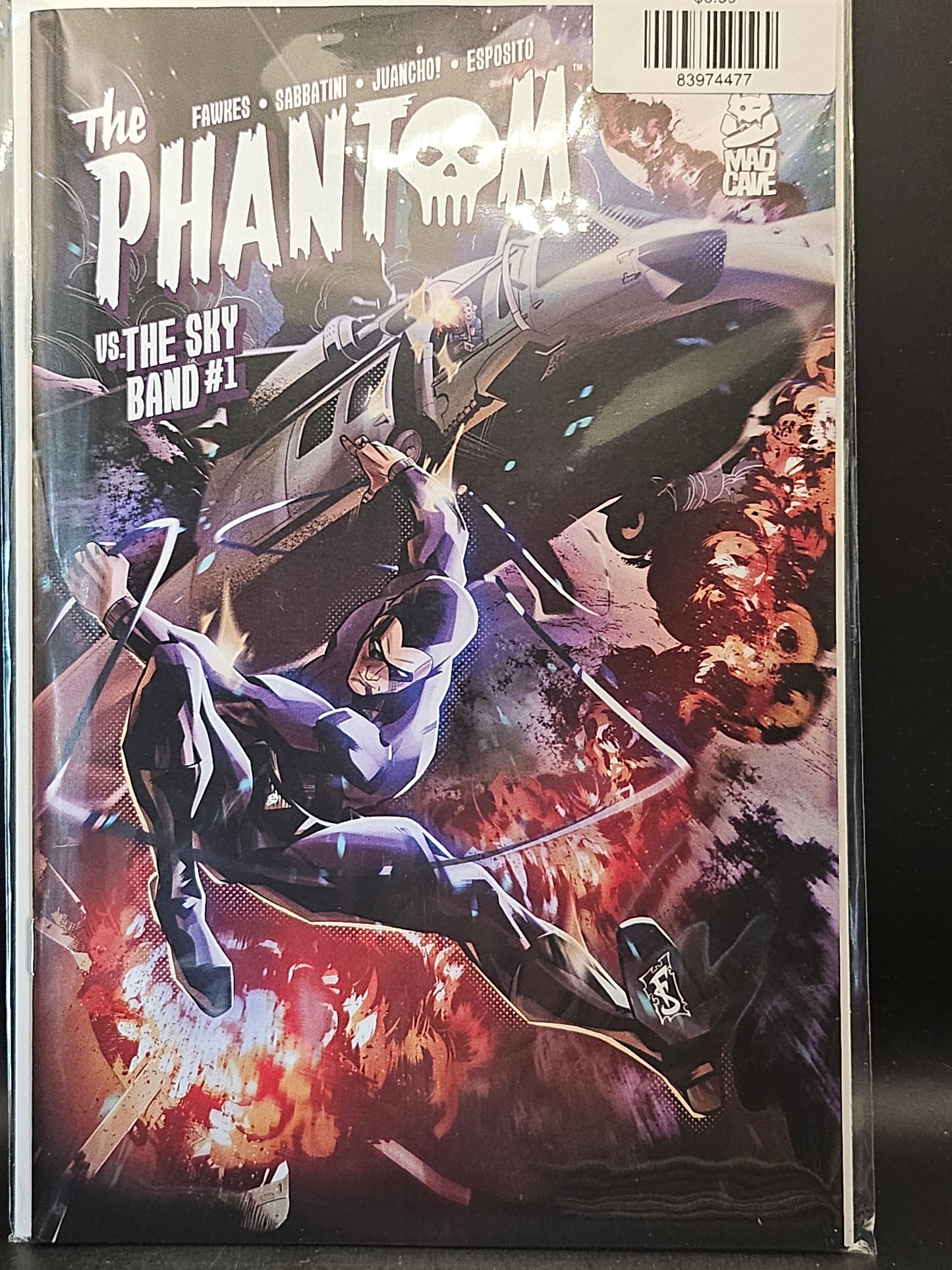 #1 PHANTOM VS THE SKY BAND ((one Shot) Cvr a Federico Sabbatini)
