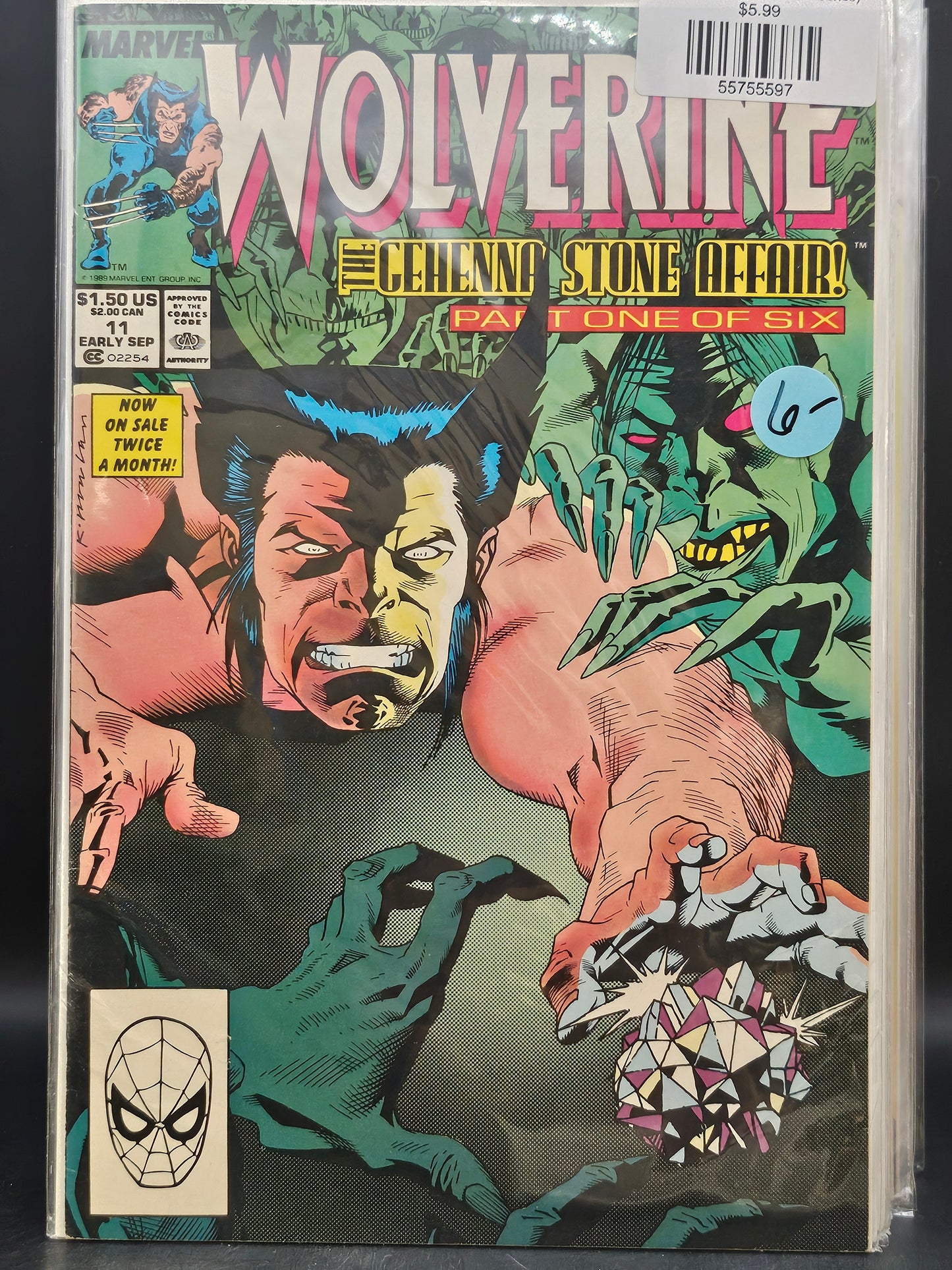 #11d Wolverine (1988 1st Series)