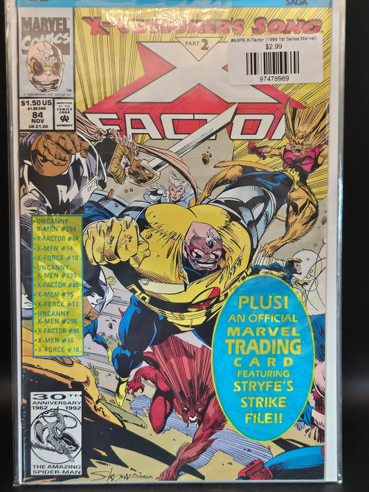 #84PB X-Factor (1986 1st Series Marvel)
